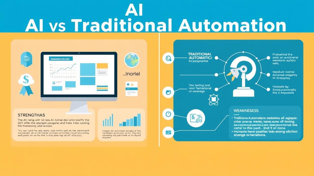 AI vs Traditional Automation: Choosing the Right Tool for Business ...